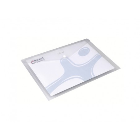 Carpeta rexel ice portadocumentos broche din a4 polipropileno transparente