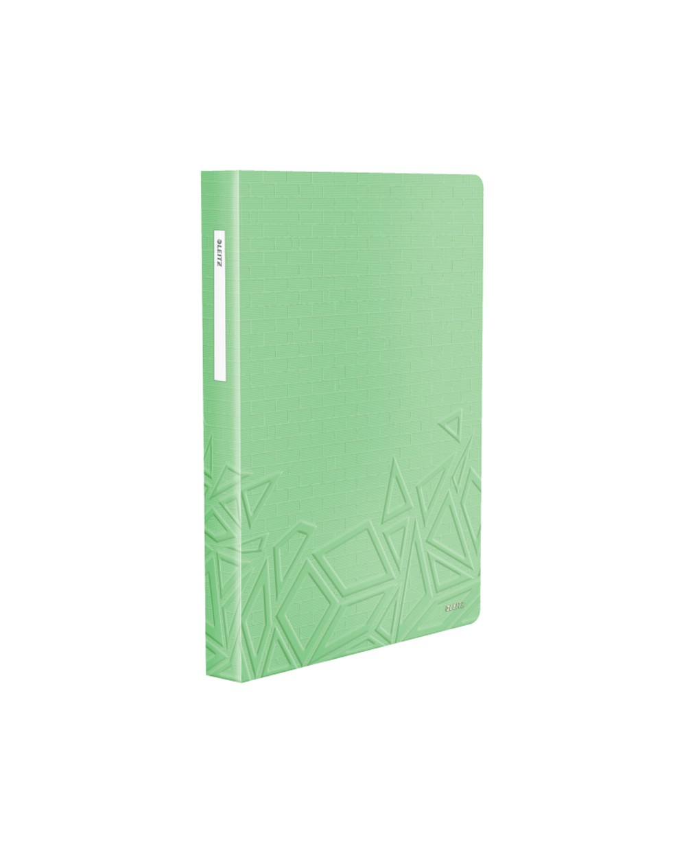 Carpeta leitz urban chic escaparate din a4 tapa rigida 80 fundas polipropileno color verde