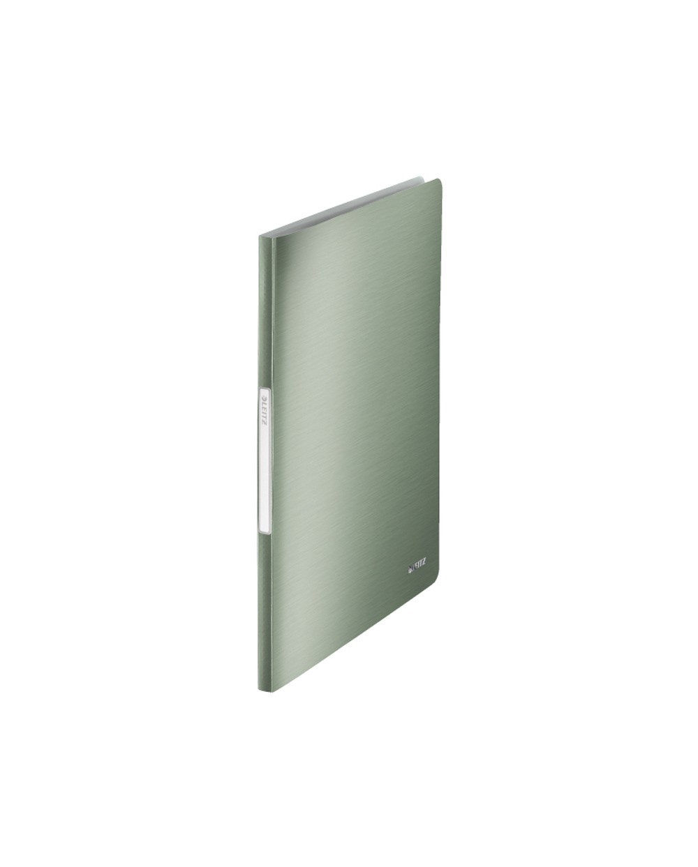 Carpeta leitz style escaparate din a4 tapa rigida 20 fundas polipropileno color verde celadon