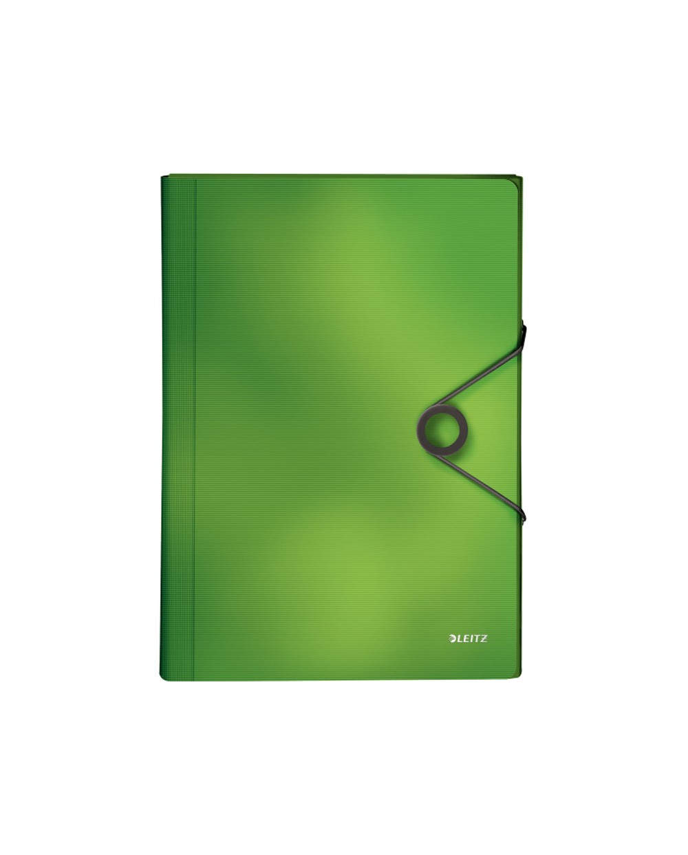 Carpeta leitz solid clasificadora fuelle din a4 polipropileno 6 compartimentos color verde