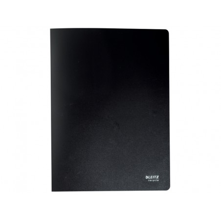 Carpeta leitz recycle escaparate din a4 40 fundas polipropileno color negro