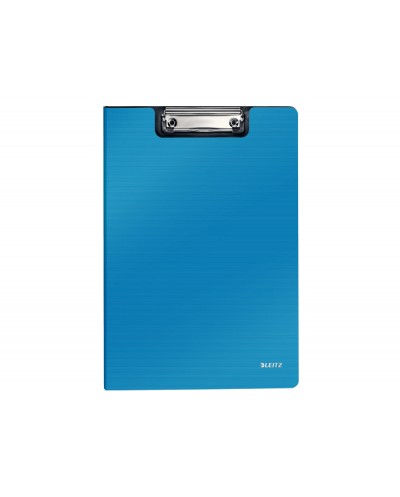 Carpeta leitz miniclips solid din a4 polifoam color azul