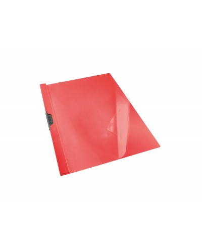 Carpeta esselte vivida pinza lateral din a4 capacidad 30 hojas color rojo