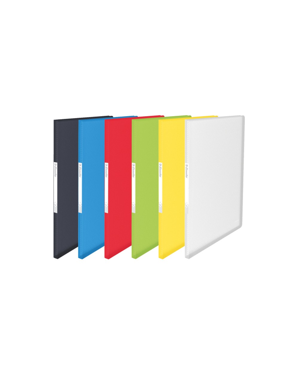 Carpeta esselte vivida escaparate din a4 tapa flexible 100 fundas polipropileno colores