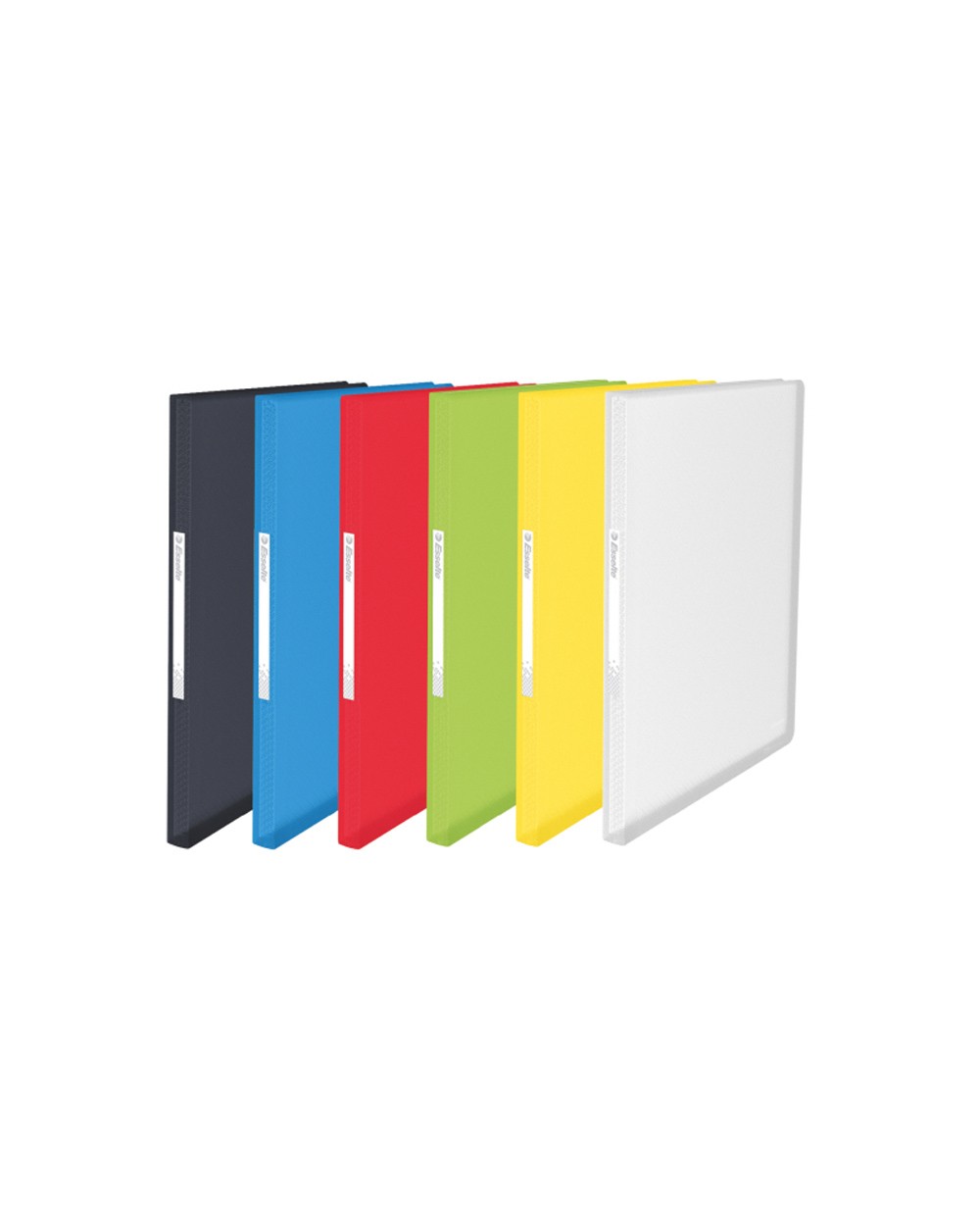 Carpeta esselte vivida escaparate din a4 tapa flexible 100 fundas polipropileno colores
