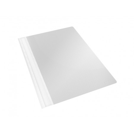 Carpeta dossier fastener esselte din a4 capacidad 160 hojas color blanco vivida caja de 25 unidades
