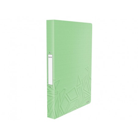 Carpeta 2 anillas de 20 mm redonda leitz urban chip polipropileno din a4 color verde