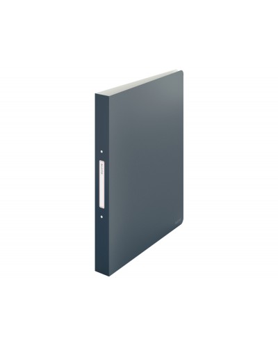 Carpeta 2 anillas de 25 mm redonda leitz cosy polipropileno din a4 color gris