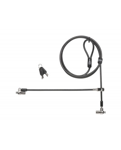 Candado kensington con llave microsaver 20 twin doble para ordenadores portatiles