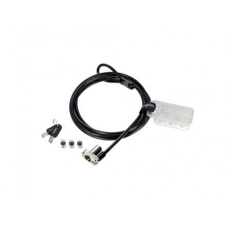 Candado kensington con llave 3 en 1 para ordenadores portatiles