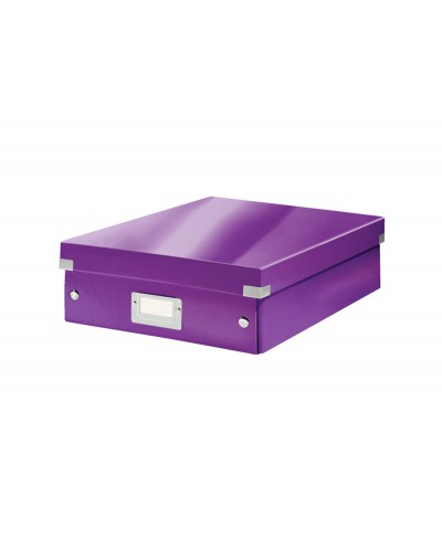 Caja leitz clickstore mediana color violeta 280x100x370 mm