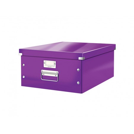 Caja leitz clickstore grande color violeta 369x200x484 mm
