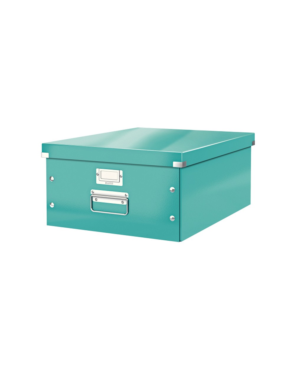 Caja leitz clickstore grande color turquesa 369x200x484 mm