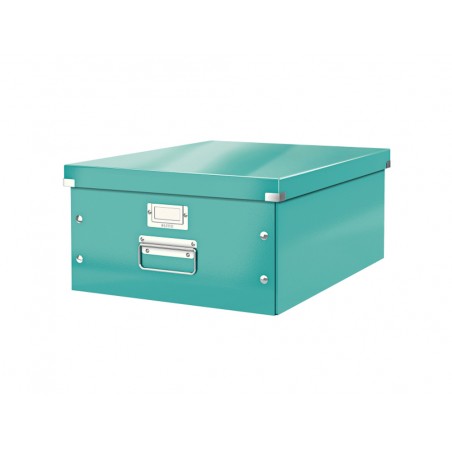 Caja leitz clickstore grande color turquesa 369x200x484 mm