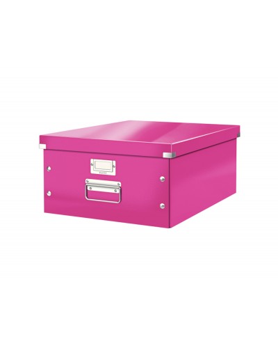 Caja leitz clickstore grande color fucsia 369x200x484 mm