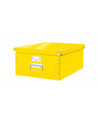 Caja leitz clickstore grande color amarillo 369x200x484 mm