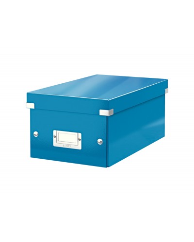 Caja leitz clickstore dvd box color azul 206x147x352 mm