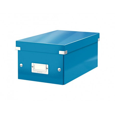 Caja leitz clickstore dvd box color azul 206x147x352 mm