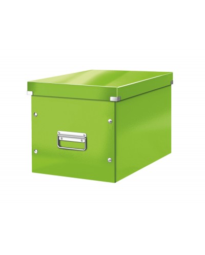 Caja leitz clickstore cubica grande color verde 320x360x310 mm