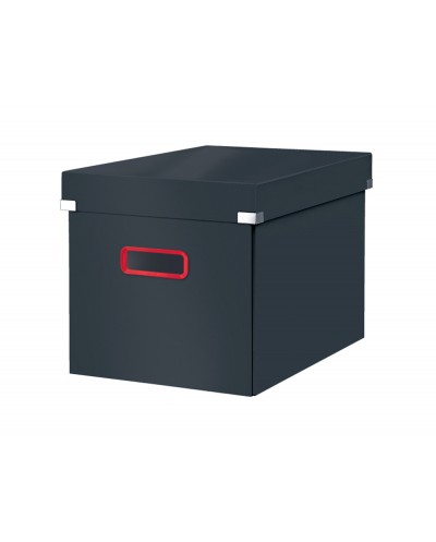 Caja leitz clickstore cubica grande color gris 320x360x310 mm