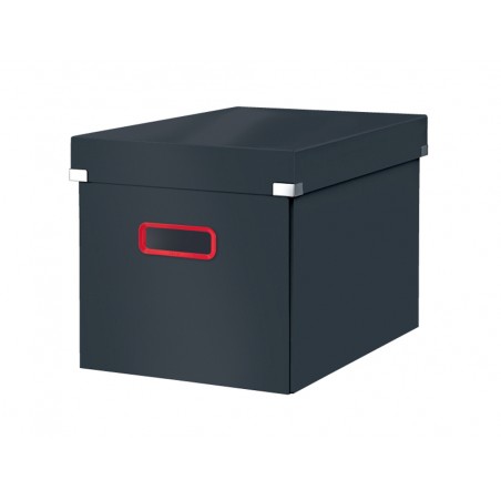 Caja leitz clickstore cubica grande color gris 320x360x310 mm