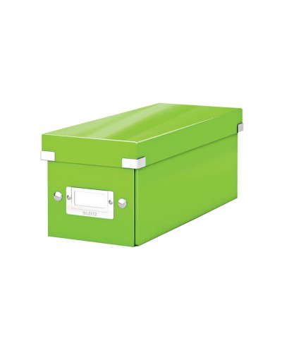Caja leitz clickstore cd box color verde 143x147x352 mm