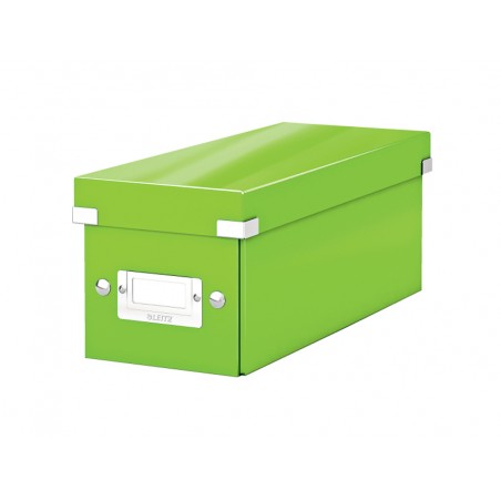 Caja leitz clickstore cd box color verde 143x147x352 mm