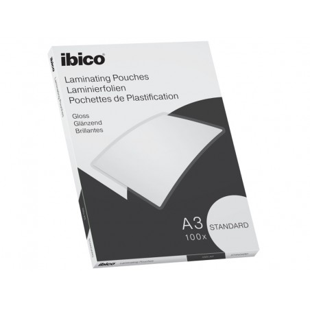 Bolsa de plastificar ibico din a3 standard caja de 100 unidades