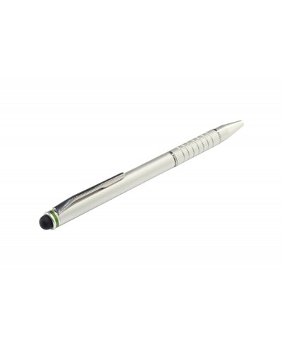Boligrafo leitz complete 2 en 1 para tablets y smartphones color plata
