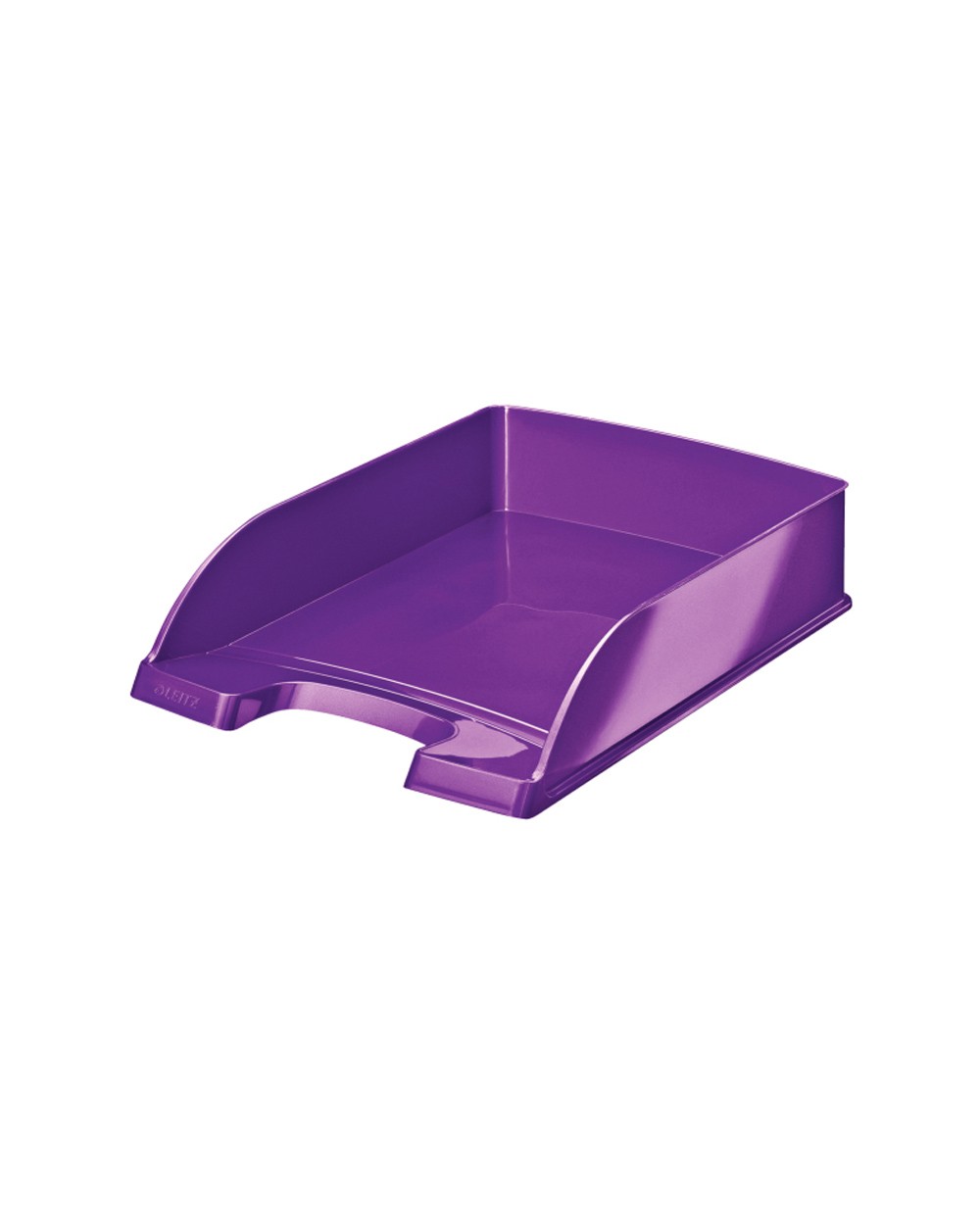 Bandeja sobremesa plastico leitz wow vertical color violeta 255x70x357 mm