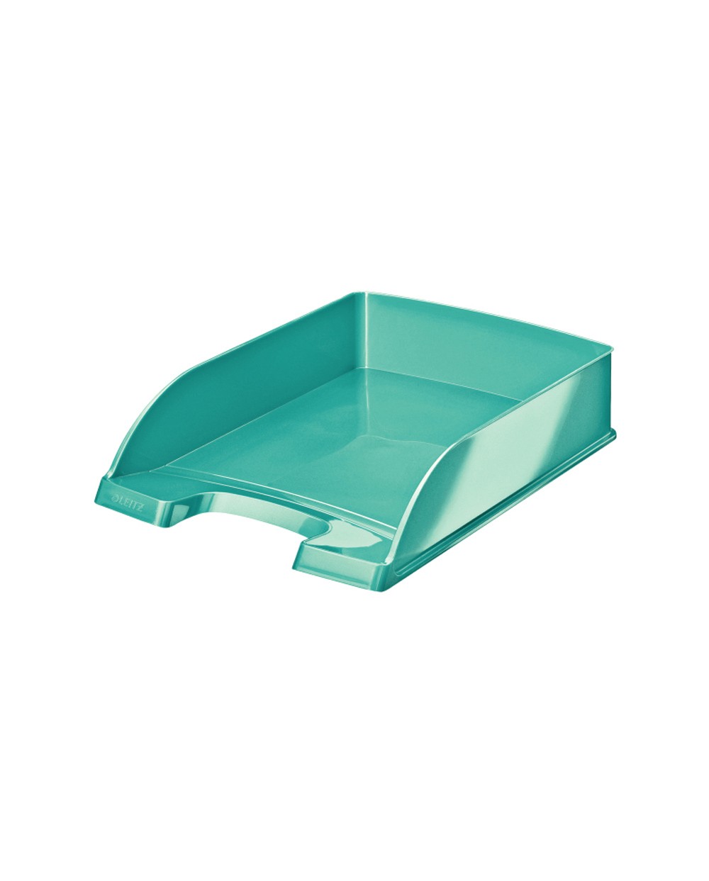 Bandeja sobremesa plastico leitz wow vertical color turquesa 255x70x357 mm
