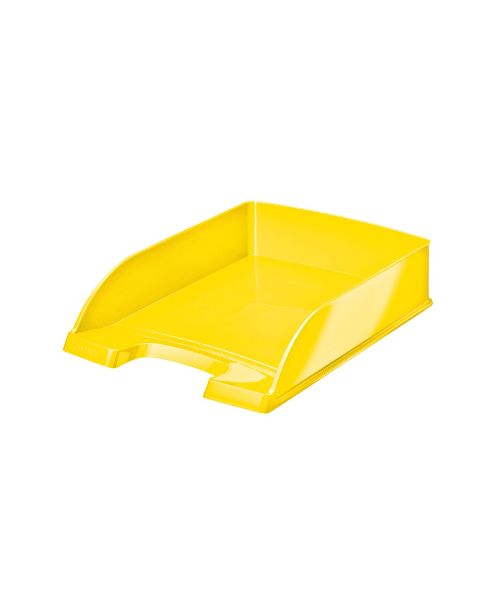 Bandeja sobremesa plastico leitz wow vertical color amarillo 255x70x357 mm