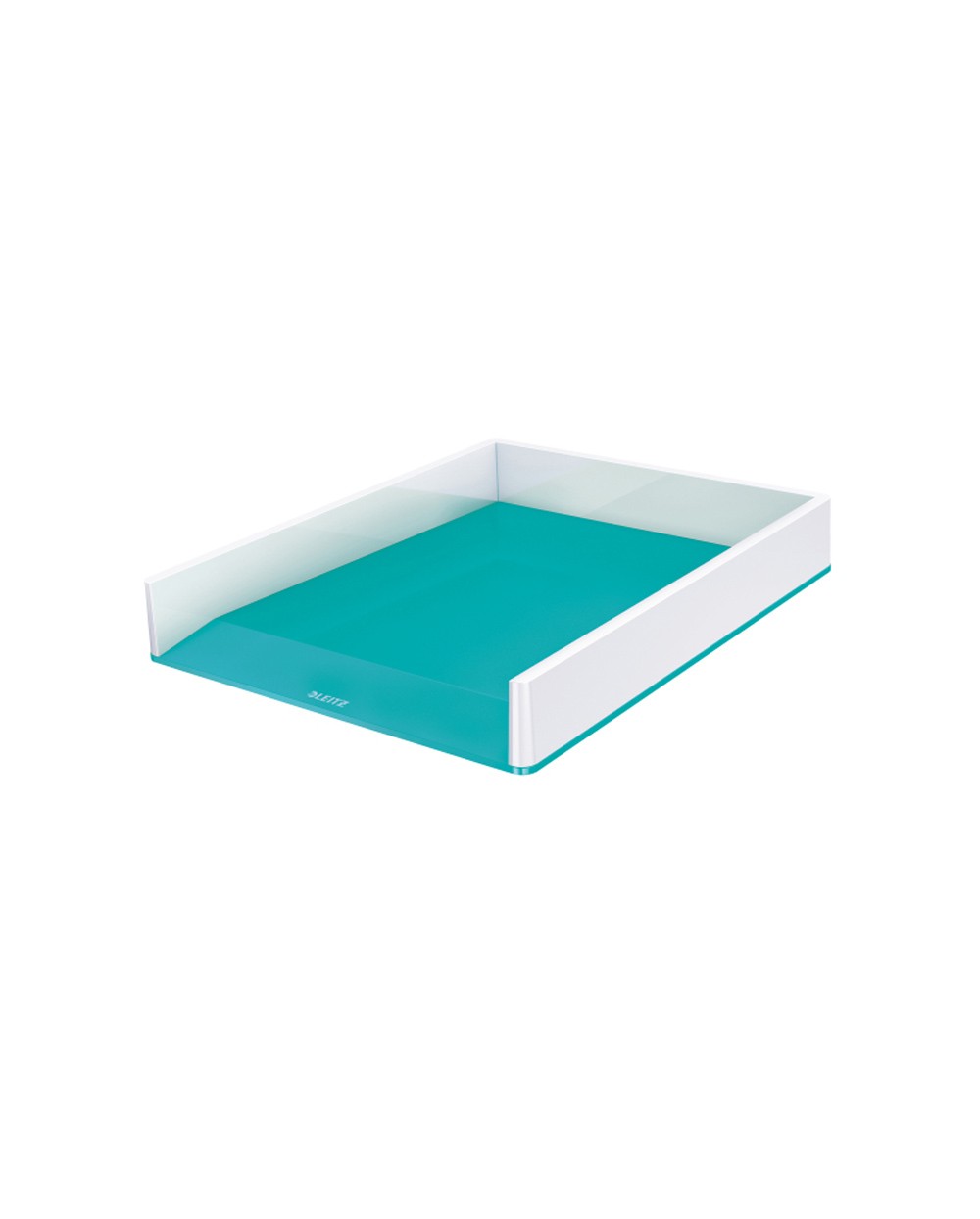 Bandeja sobremesa plastico leitz wow dual color turquesa blanco 267x49x336 mm