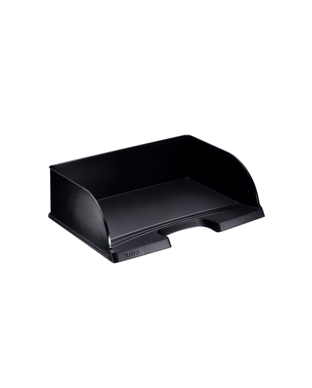 Bandeja sobremesa plastico leitz plus jumbo apaisada color negro 363x103x273 mm
