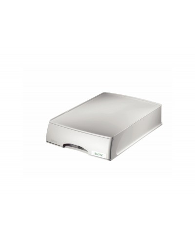 Bandeja sobremesa plastico leitz plus cajon color gris 255x70x376 mm