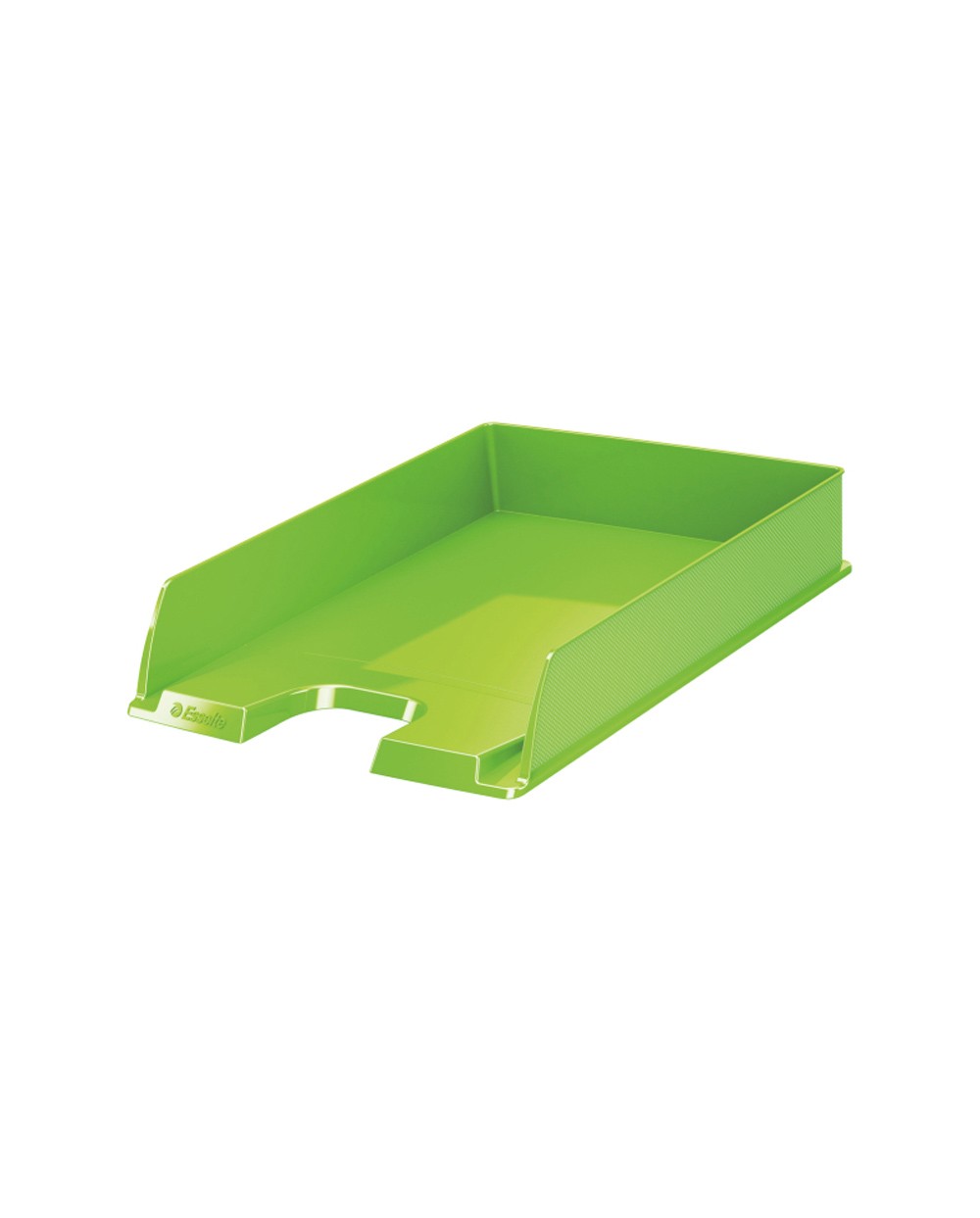 Bandeja sobremesa plastico esselte europost vertical color verde vivida 254x61x350 mm