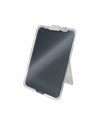 Atril sobremesa leitz cristal cosy color gris