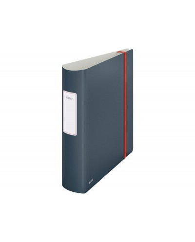 Archivador de palanca leitz active cosy polyfoam 180 din a4 lomo 82 mm color gris