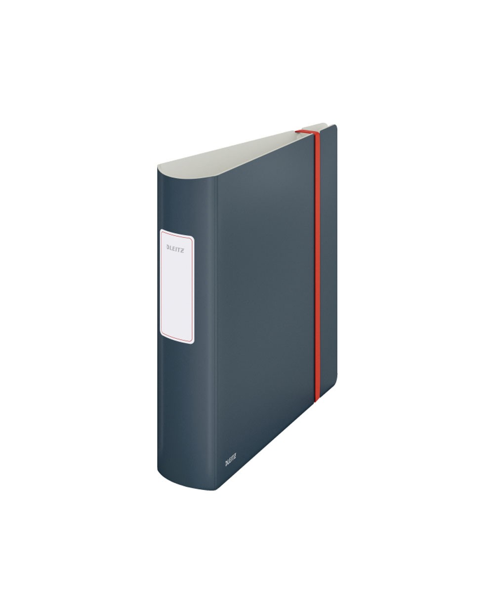 Archivador de palanca leitz active cosy polyfoam 180 din a4 lomo 82 mm color gris