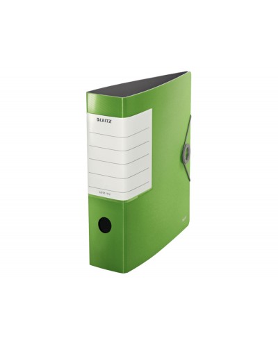 Archivador de palanca leitz solid 180 din a4 polipropileno lomo 75 mm color verde claro