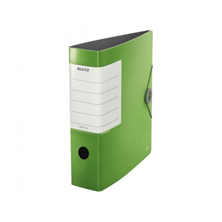 Archivador de palanca leitz solid 180 din a4 polipropileno lomo 75 mm color verde claro