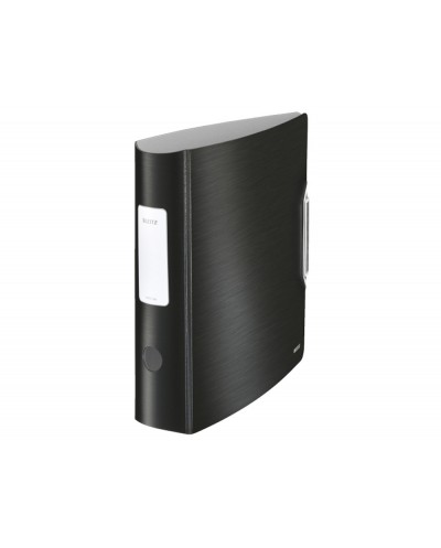Archivador de palanca leitz active style 180 din a4 polyfoam lomo 82 mm negro satinado