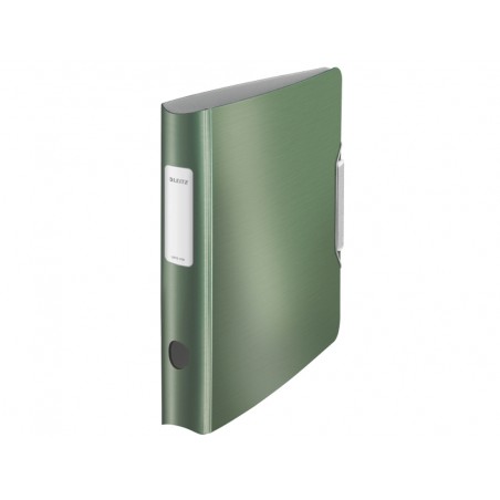 Archivador de palanca leitz active 180 din a4 polyfoam lomo 65 mm color verde celadon