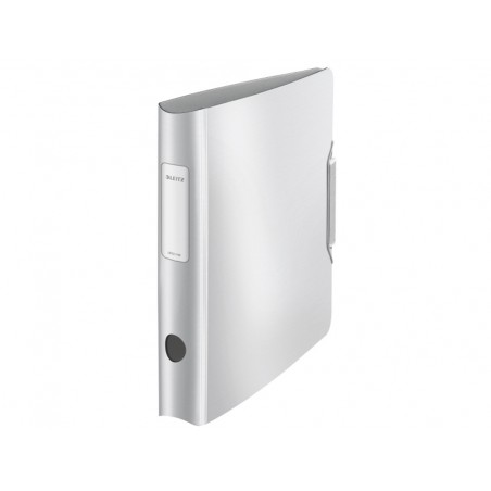 Archivador de palanca leitz active 180 din a4 polyfoam lomo 65 mm color blanco artico