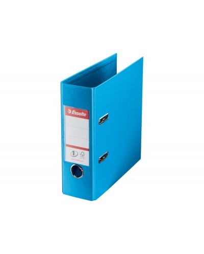 Archivador de palanca esselte n 1 din a5 carton forrado lomo 75 mm color azul vivida
