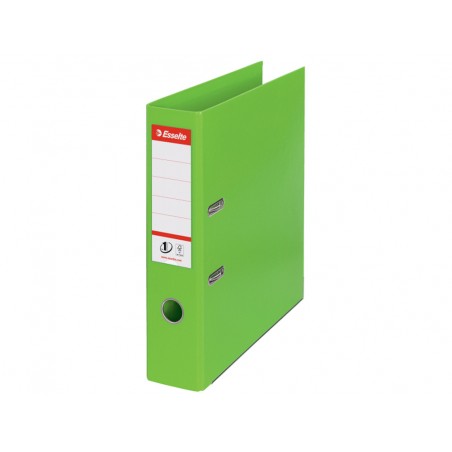 Archivador de palanca esselte n 1 din a4 carton forrado lomo 75 mm color verde vivida