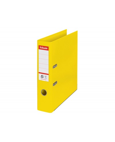 Archivador de palanca esselte n 1 din a4 carton forrado lomo 75 mm color amarillo vivida