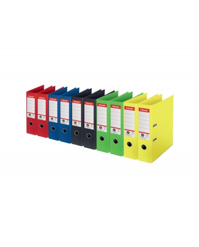 Archivador de palanca esselte n 1 co2 neutral din a4 carton forrado lomo 75 mm colores surtidos