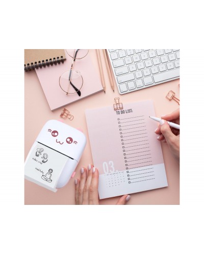 Mini impresora funny termica pink Mini impresora funny termica pink