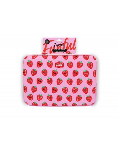 Funda para portatil 14 funful fresa Funda para portatil 14 funful fresa